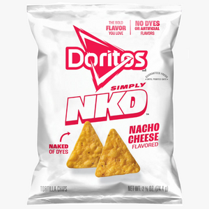 Frito Lay  Simply NKD Doritos Nacho Cheese 2.625oz