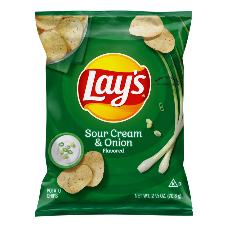 Frito Lay Sour Cream & Onion 2.50oz