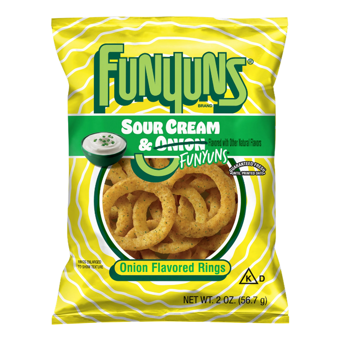 Frito Lay Sour Cream & Onion Funyons