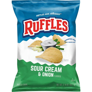 Frito Lay Sour Cream & Onion Ruffles