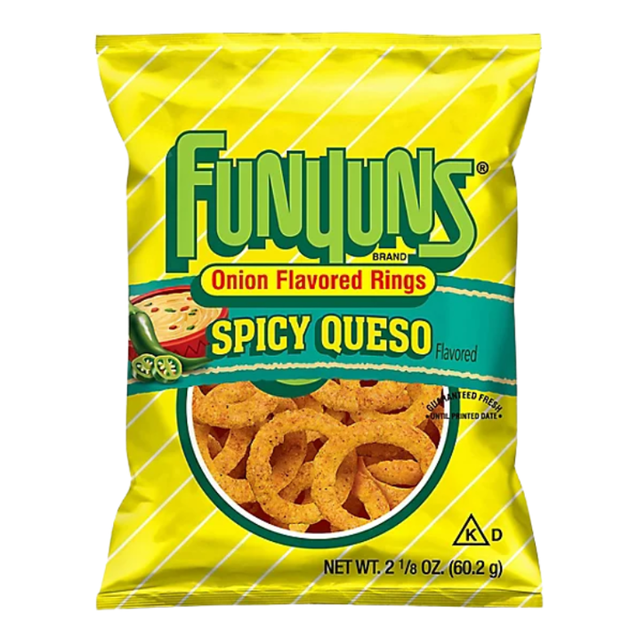 Frito Lay Spicy Queso Funyons 2.125oz