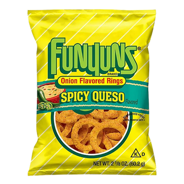 Frito Lay Spicy Queso Funyons 2.125oz