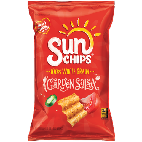 Frito Lay Sun Chips Garden Salsa