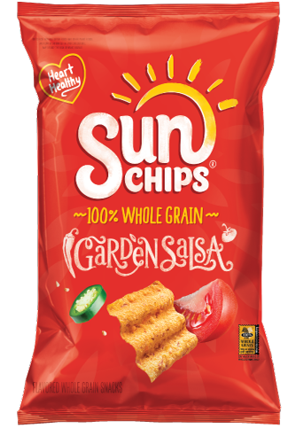 Frito Lay Sun Chips Garden Salsa