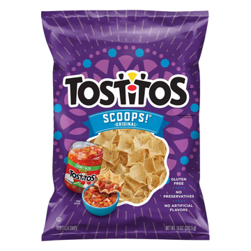 Frito Lay Tostitos Scoops Tortilla Chips