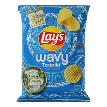 Frito Lay Wavy Tzatziki Lays 2.58oz