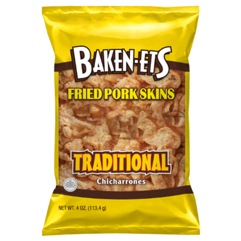 Frito Lay Bakenets Chicharrones Traditional