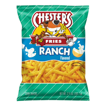 Frito Lay Chesters Ranch Fries 3.625