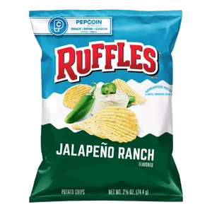 Frito Lay Jalapeno Ranch Ruffles