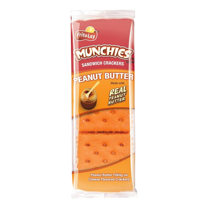 Frito Lay Munchies Peanut Butter Crackers
