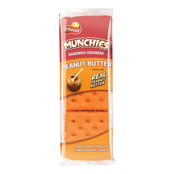 Frito Lay Munchies Peanut Butter Crackers