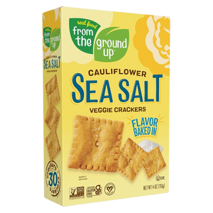 From The Ground Up Califlower Sea Salt Crackers
