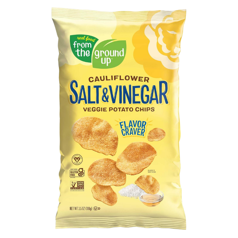 From The Ground Up Califlower Salt & Vinegar Chips
