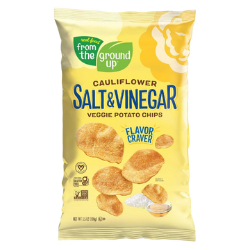 From The Ground Up Califlower Salt & Vinegar Chips