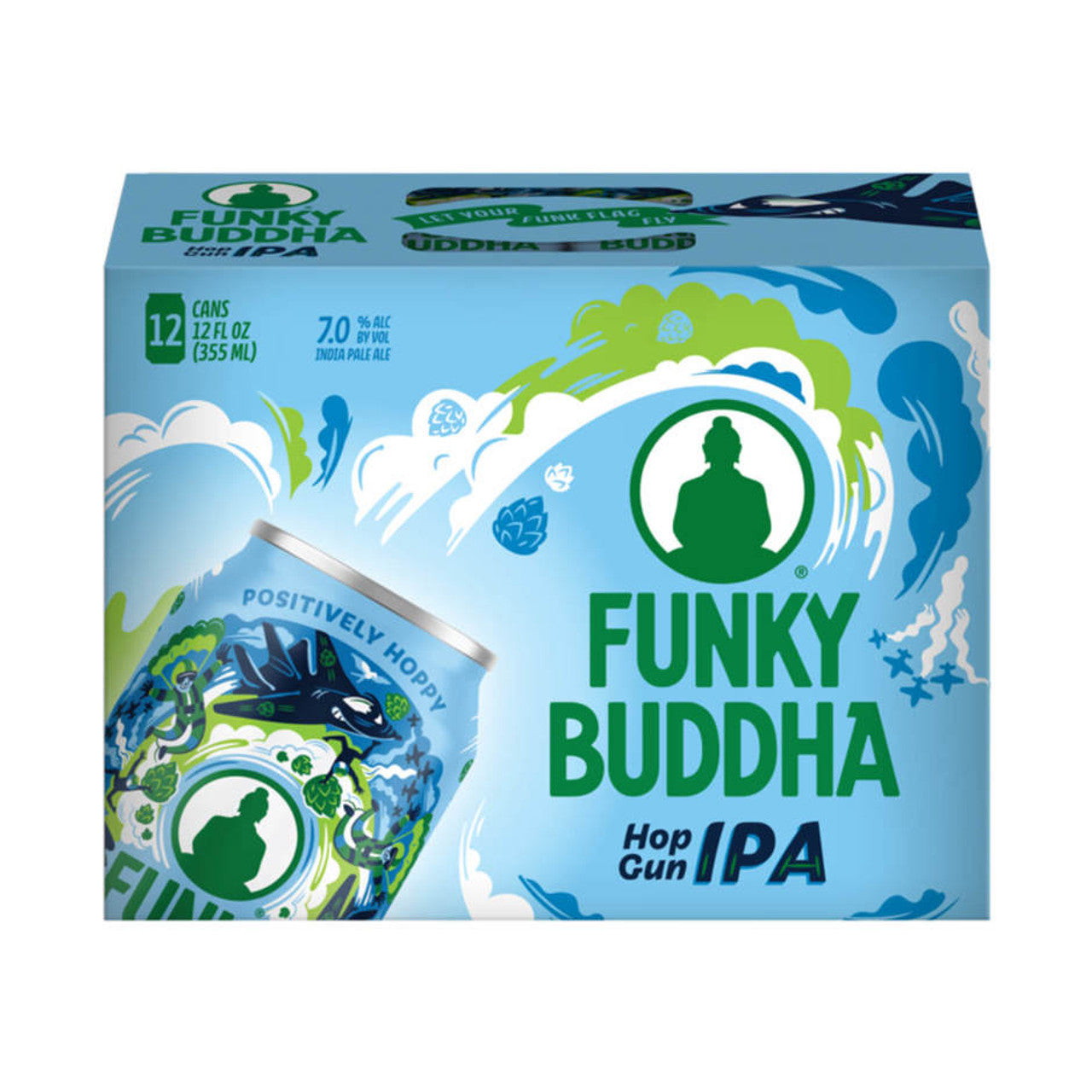 Funky Buddha Hop Gun IPA  12pk Cn