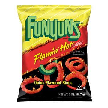Frito Lays Funyons Flamin Hot