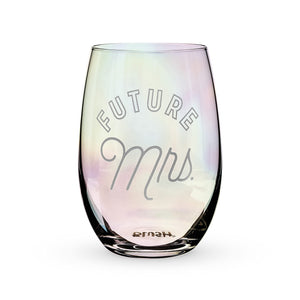 Future Mrs Stemless Glass by Blush