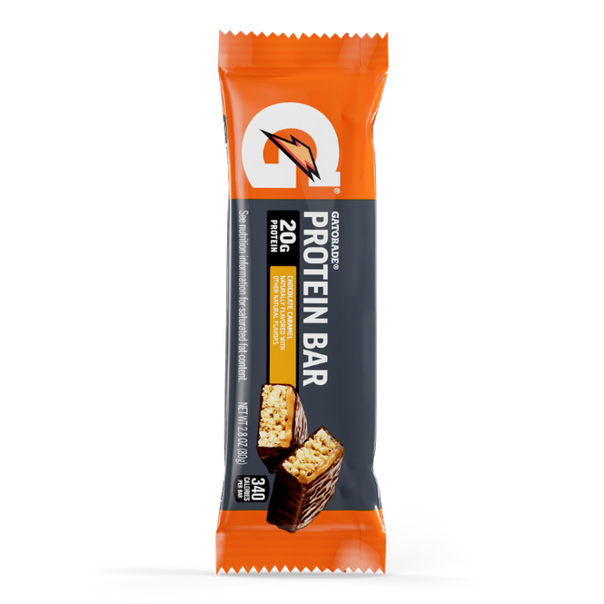 Gatorade Whey Protein Chocolate Caramel Fuel Bar 2.8oz