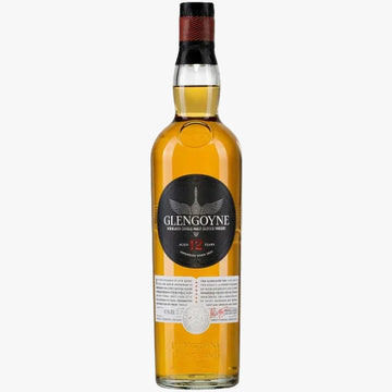 A bottle of Glengoyne 12 Years Single Malt Scotch Whisky on a plain white background.