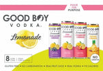 Good Boy Vodka Lemonade Splash  8pk Cns