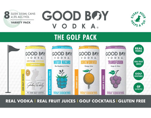 Good Boy Vodka The Golf Pack Variety  8pk Cns