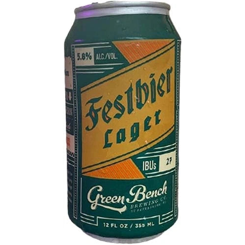 Green Bench Festbier  6pk Cn
