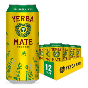 Guayaki Yerba Mate Enlighten Mint  Cn