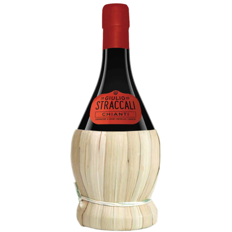 Giulio Straccali Wicker Basket Chianti
