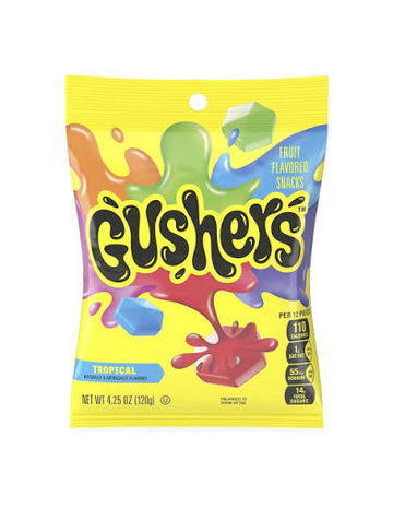 Gushers Tropical Fruit Flavors