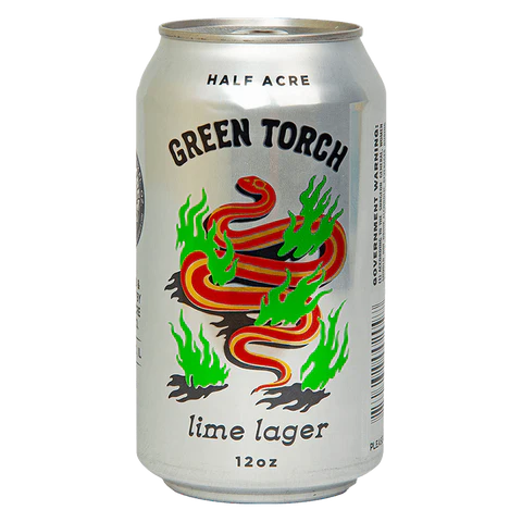Half Acre Green Torch Lime Lager