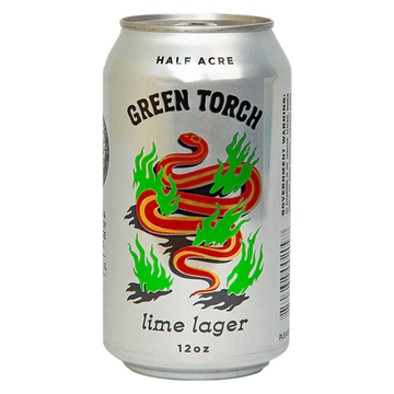 Half Acre Green Torch Lime Lager