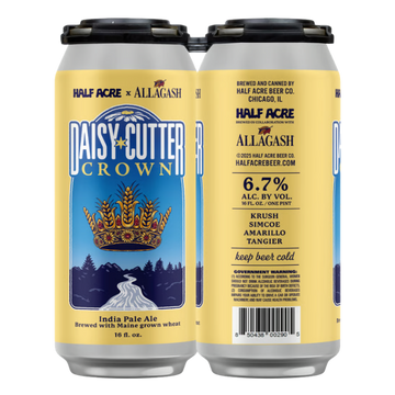 Half Acre Allagash Daisy Cutter Crown IPA Seasonal