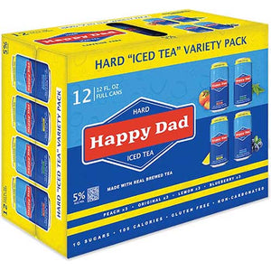 Happy Dad Seltzer Iced Tea Variety