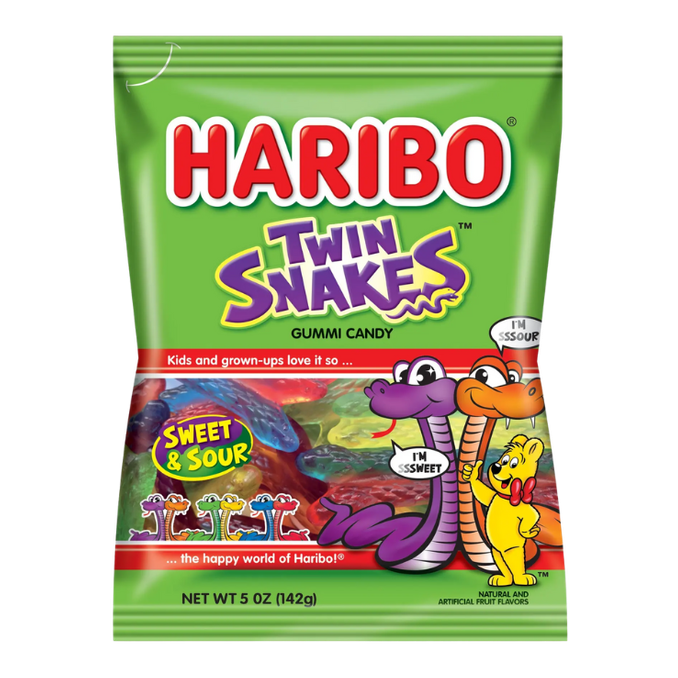 Haribo Twin Snakes