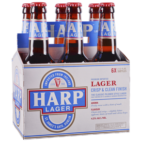 Harp Lager  6pk Btl