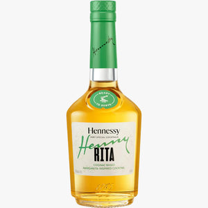 Hennessy Henny Rita bottle on a white background