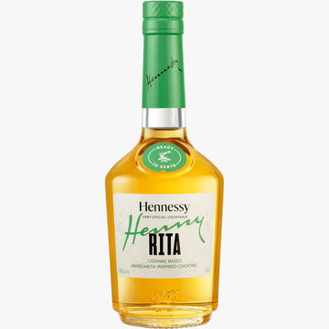 Hennessy Henny Rita bottle on a white background