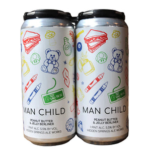 Hidden Springs Man Child Berliner  4pk Cn