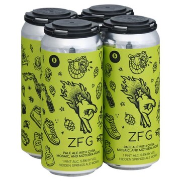 Hidden Springs ZFG White Oak  4pk Cn