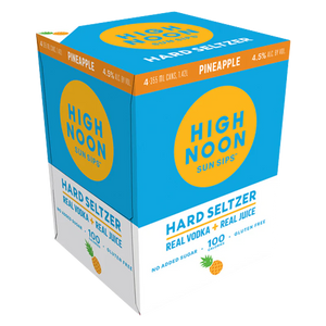 High Noon Hard Seltzer Pineapple  12oz Can