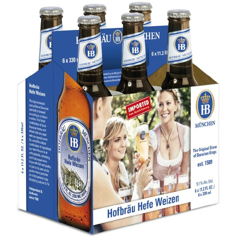 Hofbrau Hefe Weizen  6pk Btl