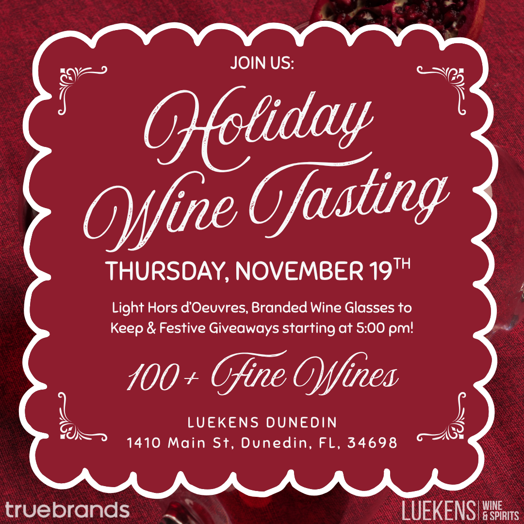 Luekens Holiday Wine Tasting