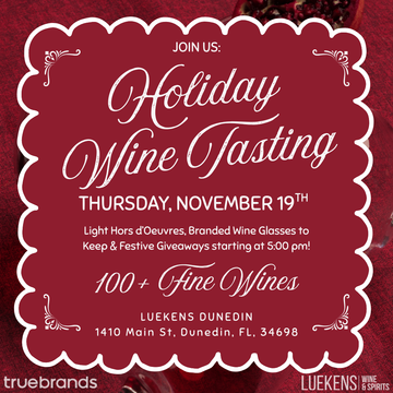 Luekens Holiday Wine Tasting