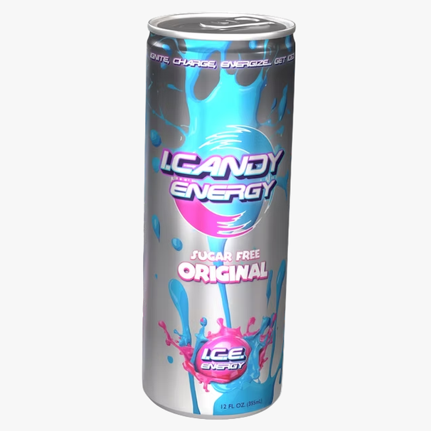 I Candy Sugar Free Original Energy Drink 12oz