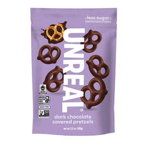 Unreal Dark Chocolate Covered Pretzels