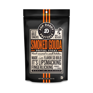 Pop Daddy Smoked Gouda Pretzel Sticks 7.5oz