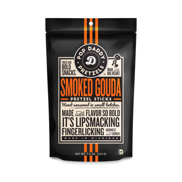 Pop Daddy Smoked Gouda Pretzel Sticks 7.5oz