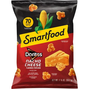 Frito Lay Smartfood Doritos Nacho Cheese Popcorn 1.875oz