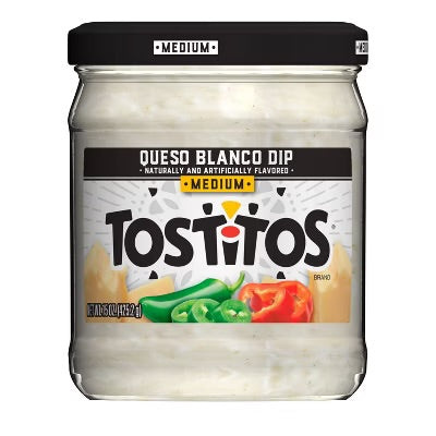 Tostitos Queso Blanco Dip 15.oz