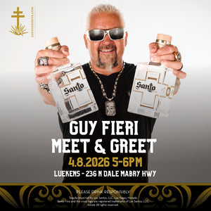 Guy Fieri x Santo Fino Bottle Signing